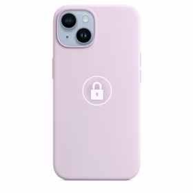 Dėklas "Silicone Case v2" skirtas iPhone 14 Plus / Lilac / su įpakavimu