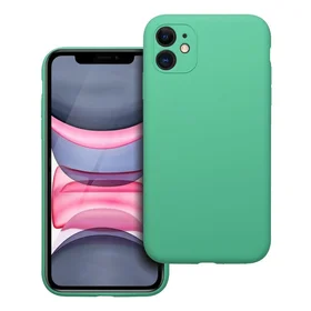 Silikoninis dėklas 2mm iPhone 11 mėtų