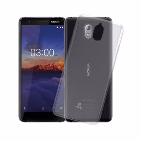 Crong Crystal Slim Cover - apsauginis dėklas Nokia 3.1 (clear)