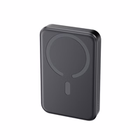 Magnetinė išorinė baterija Joyroom JR-W020 20W 10000mAh MagSafe + USB-C į USB-C laidas 0,25m (juoda)