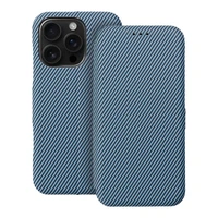 FOLIO Šoninis magnetinis knygos dėklas IPHONE 16 PRO mėlynas