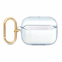 Guess GUAPHHTSB AirPods Pro dėklas mėlynas/mėlynas Dirželių kolekcija