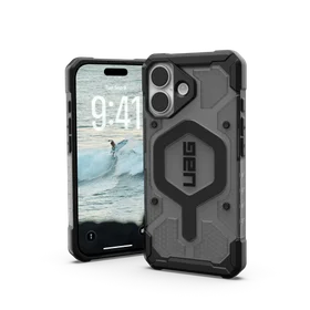 UAG Pathfinder Clear MagSafe Dėklas iPhone 17 - Juodas and Gray