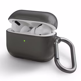 Uniq Glase dėklas AirPods Pro - dūminė