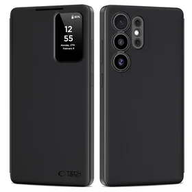 Tech-Protect Smart Wallet dėklas Samsung Galaxy S25 Ultra - matinė juoda