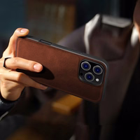 Dėklas X-Level "Earl III Collection" Apple iPhone 17 Pro rudas