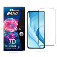 Crong 7D Nano lankstus Glass – Shatterproof 9H hybrid glass the entire Xiaomi Mi 11 Lite 5G screen