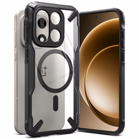 Ringke Fusion X Magnetic MagSafe deklas, skirtas OnePlus 15 - Skaidrus juodas