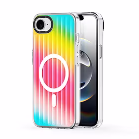 Dėklas Dux Ducis Zest Apple iPhone 16e Gradient Rainbow