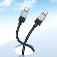 Kabelis USB C į USB C Hoco 3A 60W 1 m X110 juodas