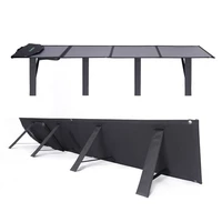 Choetech SC009-V2 saulės sulankstomas įkroviklis 100W USB-C / 2x USB-A PD QC - juodas