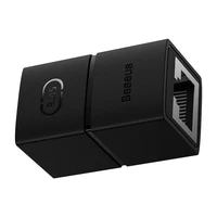 Laidų jungtis Baseus, 2 vnt, AirJoy Series (juoda)