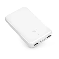 Išorinė baterija Puro Balta 10000mAh 12W 2xUSB-A + USB-C - balta