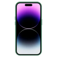 Dėklas telefonui Tel Protect Silicone Premium iPhone 15 Pro Max tamsiai žalias
