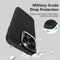 Tech-Protect Ion Carbon Magnetinis dėklas iPhone 14 - juodas