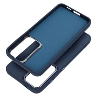 FRAME MAG COVER magnetinis dėklas telefonui, suderinamas su MagSafe, skirtas SAMSUNG A52 5G / A52 LTE (4G) / A52s 5G, tamsiai mėlynas