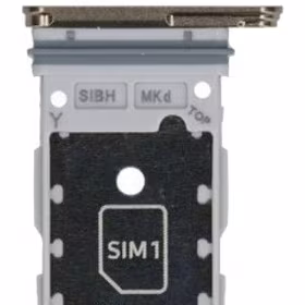 SIM kortelės laikiklis Samsung S928 S24 Ultra Dual Titanium Yellow originalus (service pack)