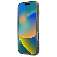 Mercedes Dviejų sluoksnių BiColor MagSafe dėklas telefonui iPhone 16 Pro - sidabrinis (m)