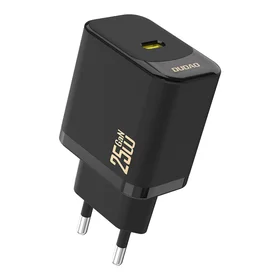 Dudao A27 25W GaN USB-C sieninis įkroviklis - juodas
