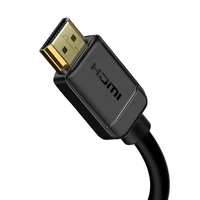 Baseus HDMI 2.0 kabelis 4K 60 Hz 3D HDR 18 Gbps 2 m juodas (CAKGQ-B01)