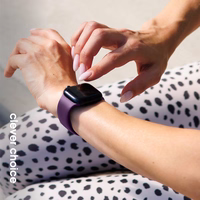 Crong Liquid - Apple Watch dirželis 38/40/41/42 mm (Plum)