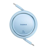USB kabelis "Baseus Free2Pull" USB-C į iP 20W 1 m (mėlynas)