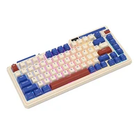 Royal Kludge KZZI K75 pro RGB belaidė mechaninė klaviatūra, Moment jungiklis (retro mėlyna) (QWERTY)