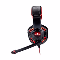 No Fear - ausinės gamers with LED microphone