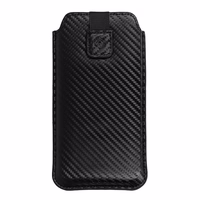 Wonder CARBON dėklas (Dydis XXL) Samsung S25 Ultra/S24 Ultra/M35/M23/A16 5G/Xiaomi Redmi 14C JUODAS