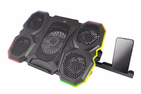 Esperanza EGC107 aušinimo padėklas nešiojamam kompiuteriui 2600 RPM Juoda