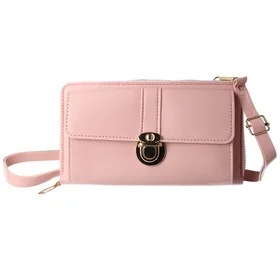 Megztas krepšys telefonui GCW06 rožinis