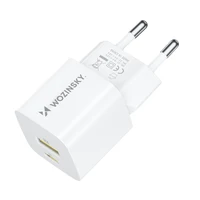 Wozinsky WWCEAC GaN USB-A USB-C 33W sieninis įkroviklis - baltas