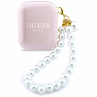 Guess Pearl Strap TWS ausinės rožinis