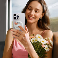 Joyroom "JR-ZS500" baltas magnetinis žiedas/laikiklis