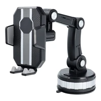 Automobilio laikiklis priekinio stiklo / prietaisų skydelio SUPER STRONG ZP-X0566 juodas