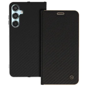 Wonder Frame anglies dėklas telefonui Samsung Galaxy M35 5G juodas