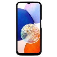 Tel Protect Silikoninis Premium dėklas telefonui Samsung Galaxy A14 4G/5G Juodas