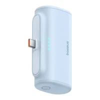 Išorinė baterija Baseus Compact USB-C 5000mAh, 20W (mėlyna)