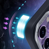 X-ONE Dropguard Magnetinis dėklas Air (suderinamas su MagSafe) - Apple iPhone 15 Pro juodas