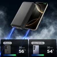 Spigen EA3030 30000mAh 30W Išorinė baterija - juoda