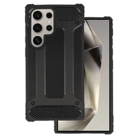 Šarvuotas anglies dėklas telefonui Samsung Galaxy S24 Ultra juodas