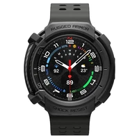 Spigen Rugged Armor dėklas laikrodžiui Samsung Galaxy Watch 8 Classic 46mm - matinis juodas