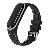 Elastomerinis dirželis LIFESTYLE XIAOMI Mi Band 7 juodas (03)
