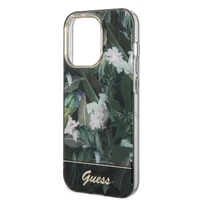 Guess Jungle Collection dėklas telefonui iPhone 14 Pro Max - žalia
