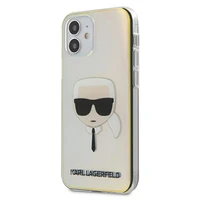Karl Lagerfeld įvairiaspalvis Karl's Head dėklas telefonui iPhone 12 mini