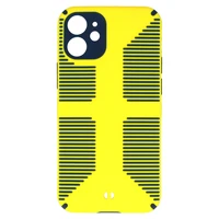 TEL PROTECT Grip dėklas telefonui Iphone 12 Mini geltonas