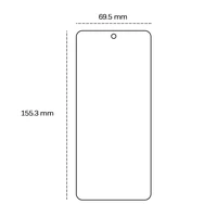 Apsauginis stiklas 2,5D Xiaomi Redmi Note 13 Pro 4G / 5G (global) / Note 14s 4G