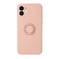 Vennus silikoninis žiedas Iphone 11 Pro šviesiai rožinis