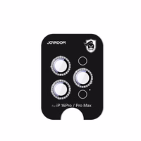 Joyroom JR-MSJ0307 Apsauginis stiklas iPhone 16 Pro/16 Pro Max objektyvams - juoda