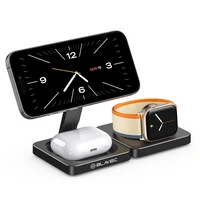 Blavec Induction charger BQI-02 Qi 15W magnetic Magsafe 3 in 1 Apple/Samsung Watch (BQI02-QIMB) black